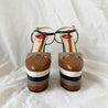 Gucci double platform brown leather shoes, 36 - BOPF | Business of Preloved Fashion