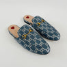 Gucci GG Denim White And Blue Princetown Mules, 39 - BOPF | Business of Preloved Fashion