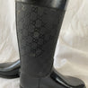 Gucci Guccissima Rain black knee high boots, 38 - BOPF | Business of Preloved Fashion