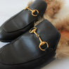 Gucci Princetown backless loafers, 39 - BOPF | Business of Preloved Fashion