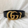 Gucci Snakeskin-effect Gg-logo Leather Belt - BOPF | Business of Preloved Fashion