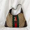 Gucci Web Jackie O Bouvier Hobo GG Canvas Bag - BOPF | Business of Preloved Fashion