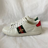 Gucci White Leather Ace Low-Top Sneakers, 37 - BOPF | Business of Preloved Fashion