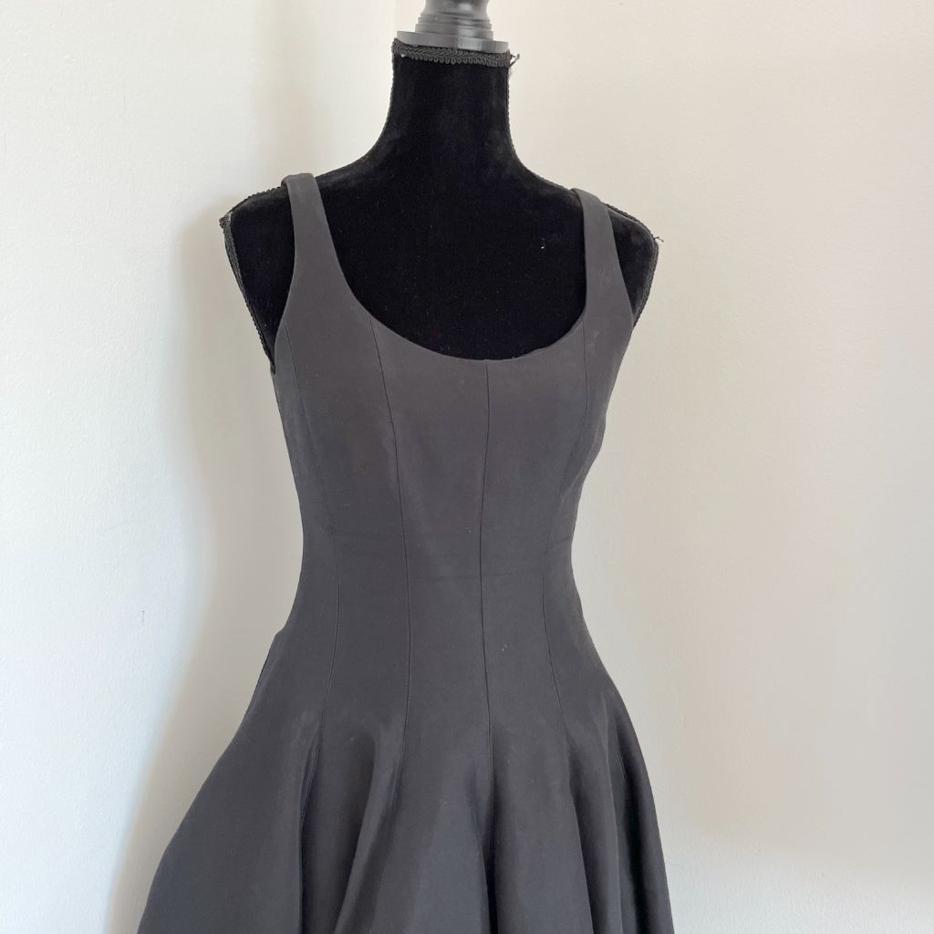 Halston Heritage Black flare dress Halston Heritage Black flare dress