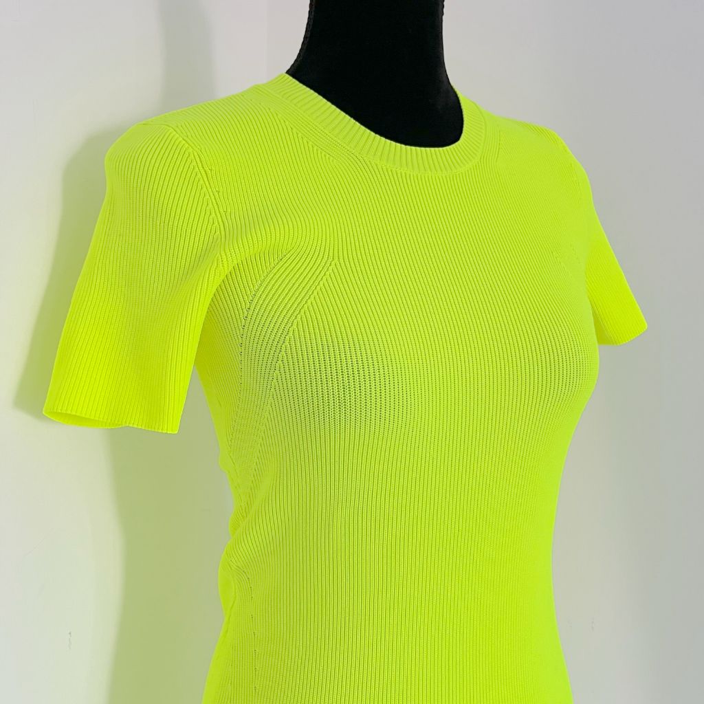 helmut lang neon dress Helmut Lang | Dresses | Helmut Lang Neon Mini Knit Dress