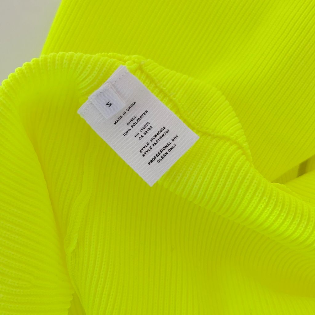 helmut lang neon dress Helmut Lang Women's Neon TANK Maxi Dress - Neon Pnk