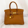 Hermes 30 Gold Birkin Epsom Leather Bag - BOPF | Business of Preloved Fashion
