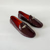 Hermès Burgundy Patent Leather Irving Slip On Loafers, 41 - BOPF | Business of Preloved Fashion