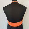 Hermes Green/Orange Vintage Halter Silk Dress - BOPF | Business of Preloved Fashion