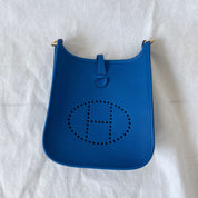 Hermès Mini TPM Evelyne Electric Blue Crossbody Bag - BOPF | Business of Preloved Fashion