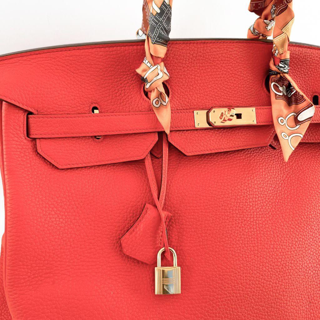 GOOKASO Orange Leather Cow Leather Handpainted Cat Hermes Birkin 35cm  Platinum Bag Handbag - Shop Gookaso Handbags & Totes - Pinkoi