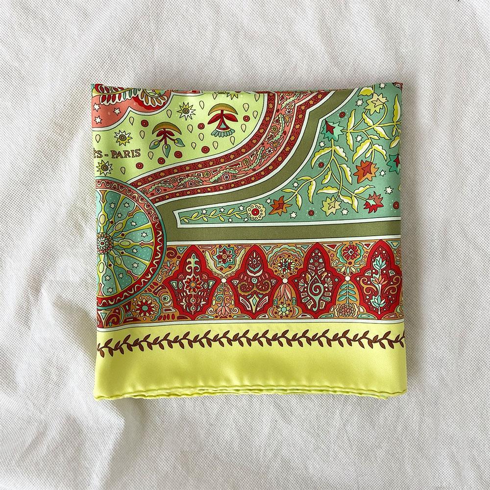 Hermès Printed Square Silk Scarf - BOPF | Business of Preloved Fashion