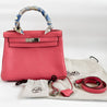 Hermes Rose Lipstick Togo Leather Kelly Retourne 28 Bag - BOPF | Business of Preloved Fashion