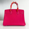 Hermes Rose Tyrien Epsom Leather Birkin 30 Bag - BOPF | Business of Preloved Fashion