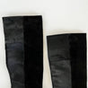 Isabel Marant knee high black calfskin and pony hair wedge boots - BOPF | Business of Preloved Fashion