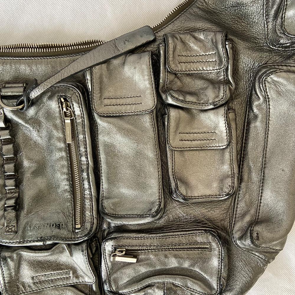 Jil Sander Silver Pocket Detail Oversized Bag - BOPF | Business of Preloved Fashion