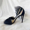 Jimmy Choo Aveline 100 bow-embellished grosgrain sandals, 41 - BOPF | Business of Preloved Fashion