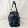 Jimmy Choo Blue Python Top Handle bag - BOPF | Business of Preloved Fashion