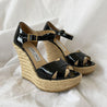 Jimmy Choo Paisley Patent leather espadrille, 37.5 - BOPF | Business of Preloved Fashion