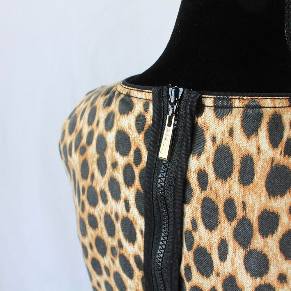 Just Cavalli Leopard Print Mini Dress - BOPF | Business of Preloved Fashion
