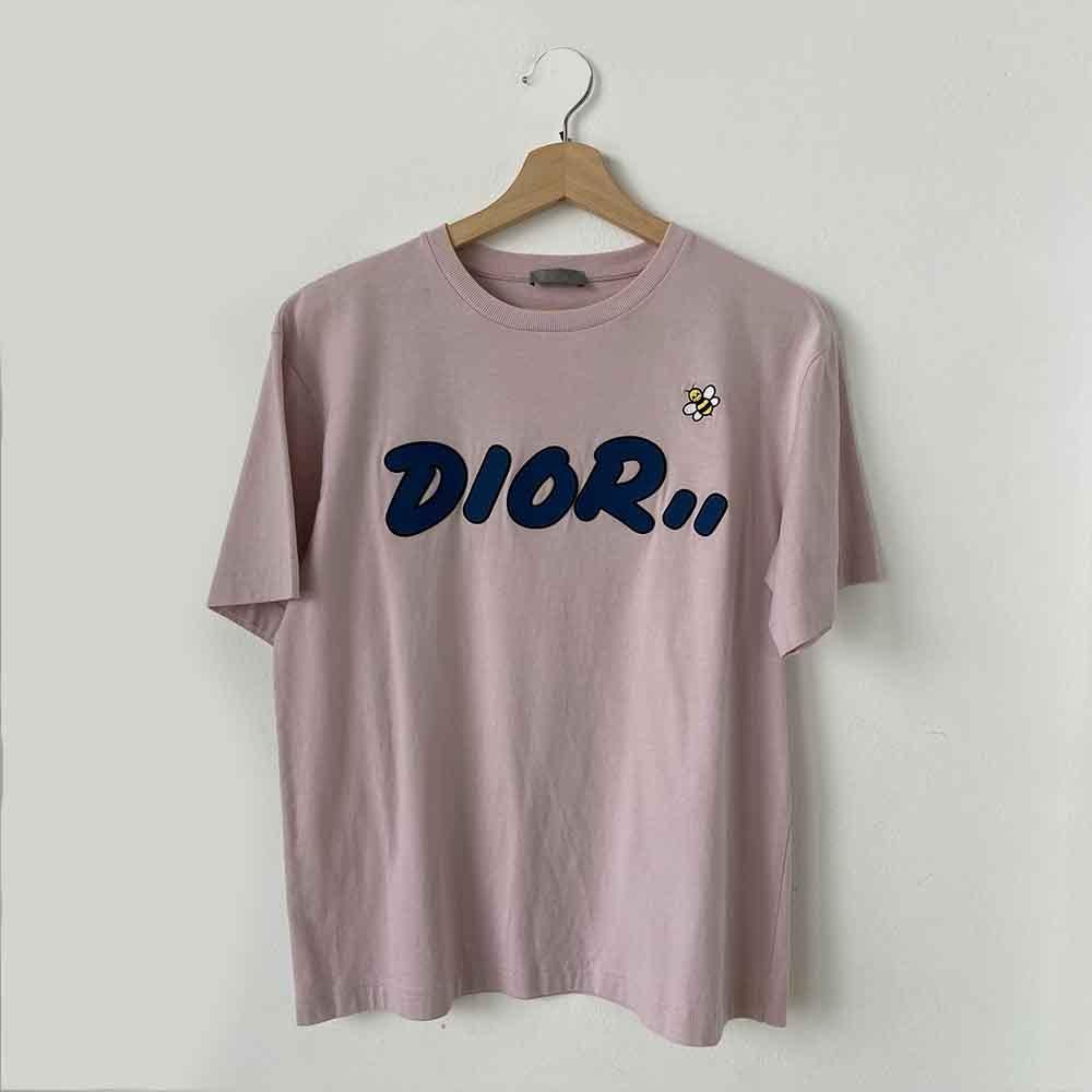 KAWS x Dior Logo T-shirt - BOPF | Business of Preloved Fashion