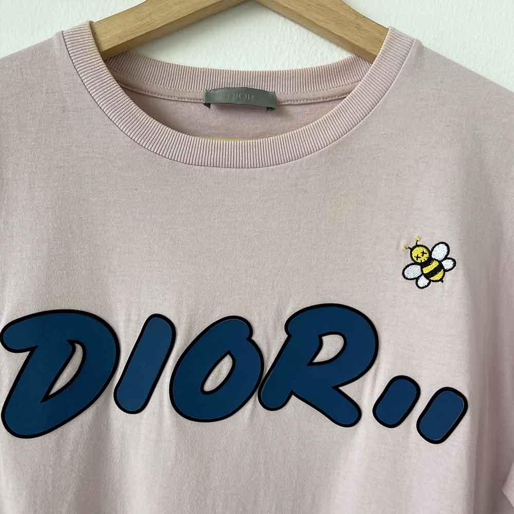 KAWS x Dior Logo T-shirt - BOPF | Business of Preloved Fashion