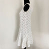 Kenzo white KENZO logo embroidered dress - BOPF | Business of Preloved Fashion