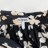 Loewe Black Dress With White Clover Leaf Print - BOPF | Business of Preloved Fashion