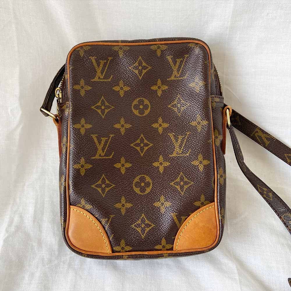 Boursicot leather crossbody bag Louis Vuitton Brown in Leather - 32705284