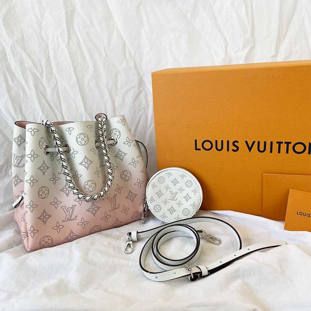 Louis Vuitton Mahina Bella Bucket Bag - Pink Bucket Bags, Handbags -  LOU534983