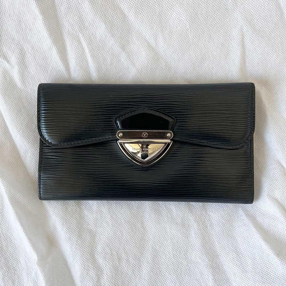 Louis Vuitton Black Epi Leather Eugenie Wallet - BOPF