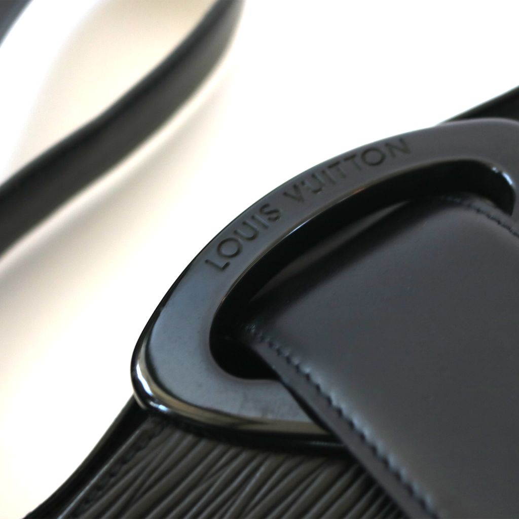 Black Louis Vuitton Epi Reverie Shoulder Bag