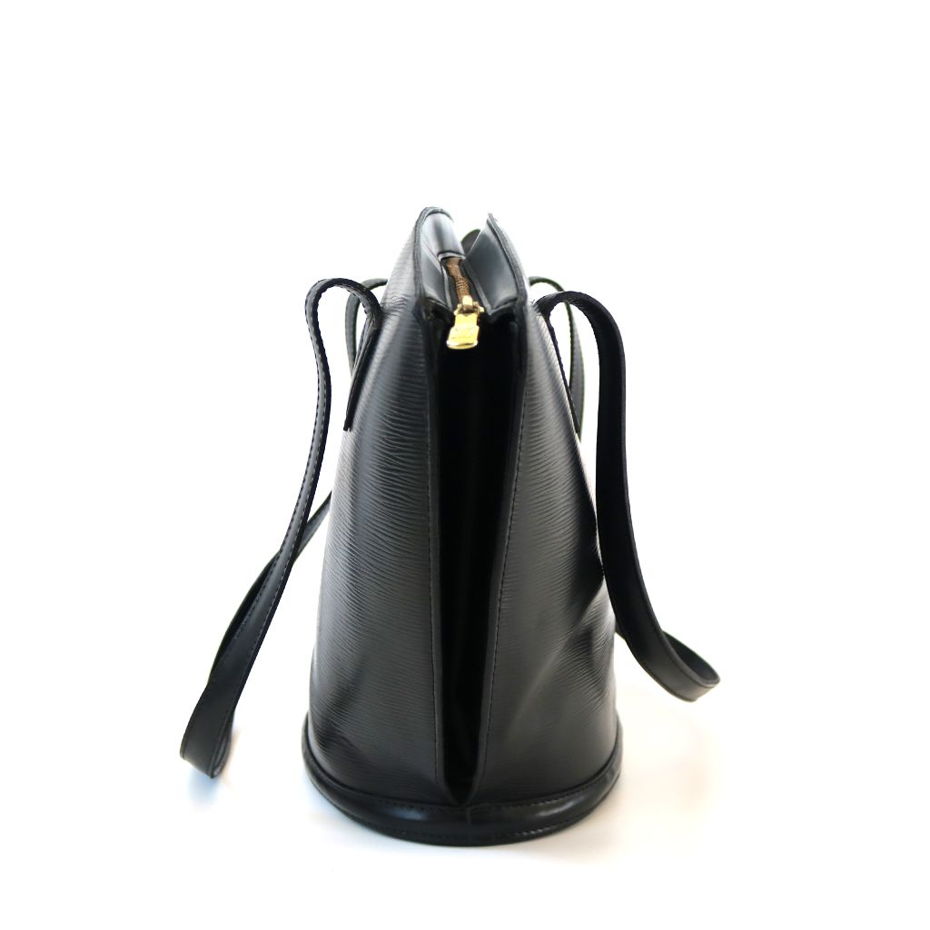 Louis Vuitton Saint Jacques GM Bag in Black Epi Leather