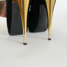 Louis Vuitton Black Suede "Oh Really!" Peep Toe Platform Pumps, 40 - BOPF | Business of Preloved Fashion