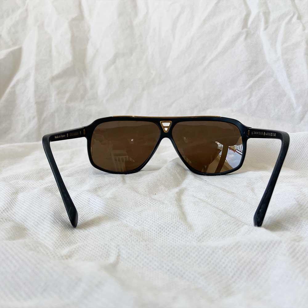 Louis Vuitton Black Gold Z0350W Evidence Square Sunglasses - My Luxury  Bargain South Africa