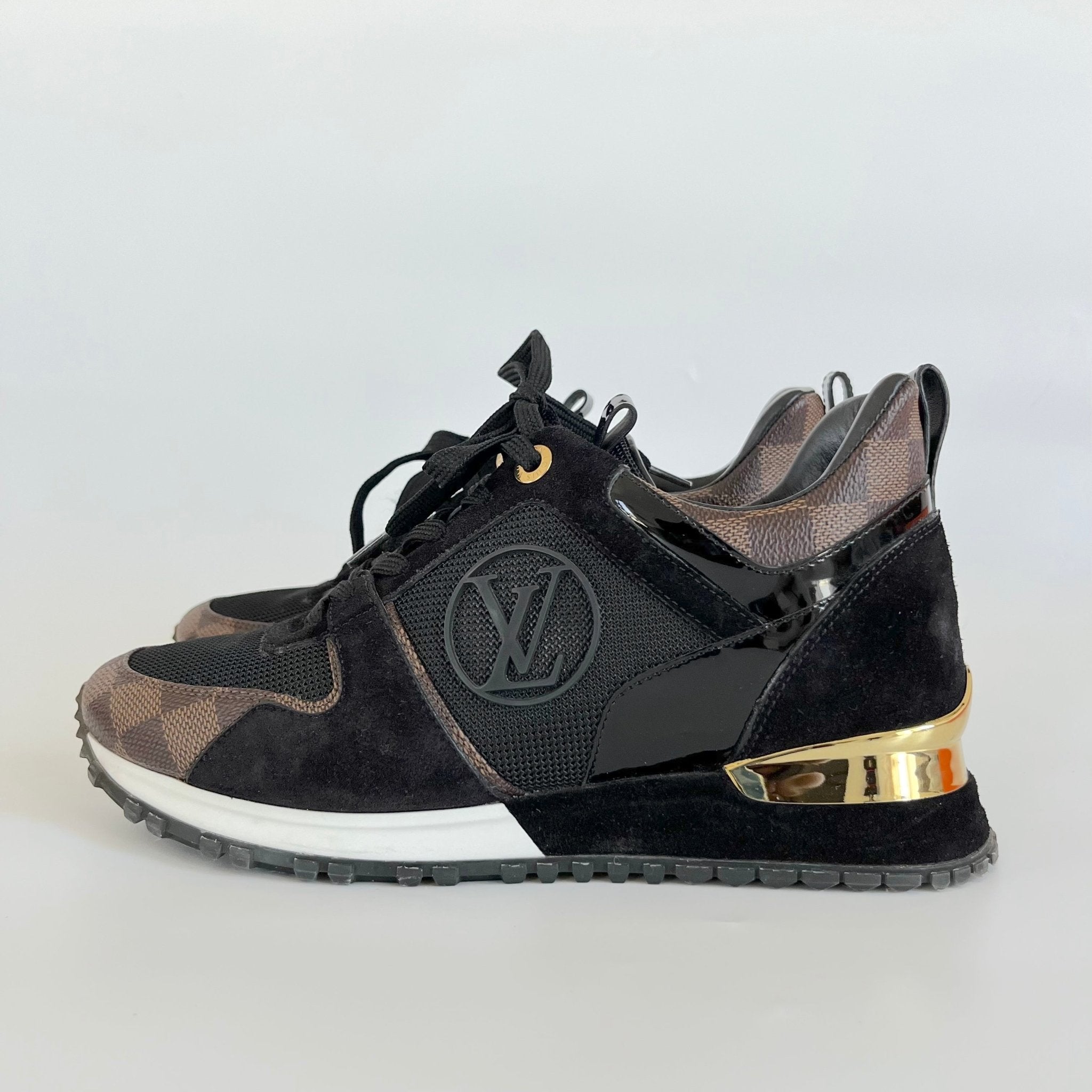 Louis Vuitton Suede Fashion Sneakers