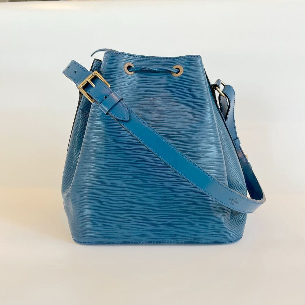 Louis Vuitton Blue Epi Leather Petit Noe - BOPF | Business of Preloved Fashion