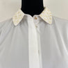 Louis Vuitton button down shirt with sequin detail on collar - BOPF | Business of Preloved Fashion