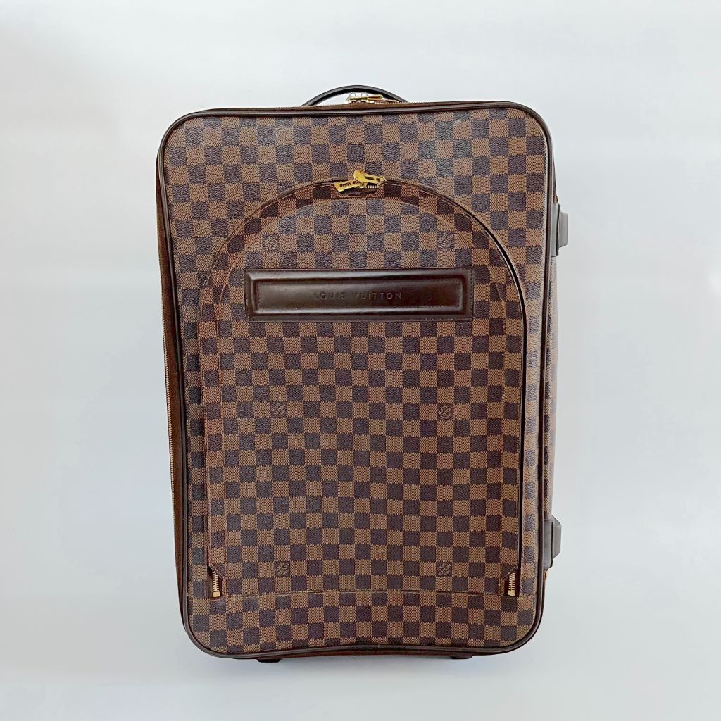 Louis Vuitton Damier Leather Trolley With Front Pocket Suitcase - BOPF | Business of Preloved Fashion