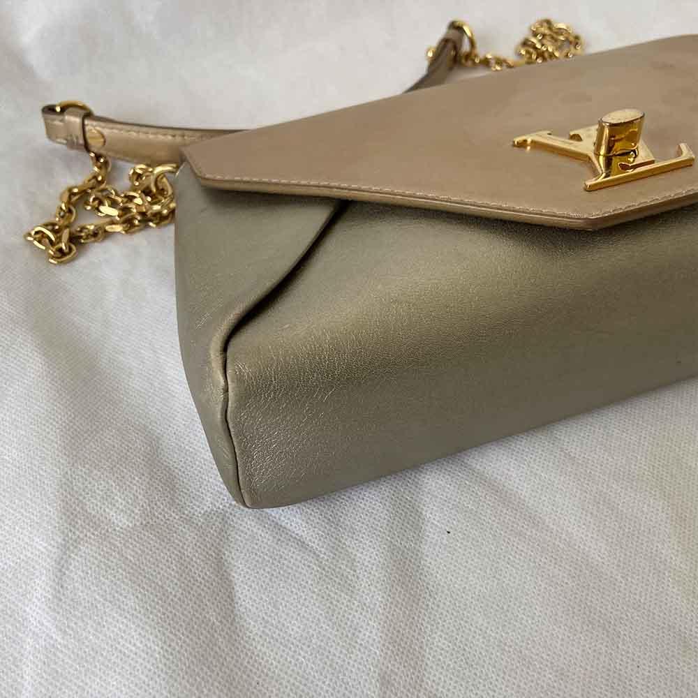 Louis Vuitton Gold Leather Love Note Bag - BOPF | Business of Preloved Fashion
