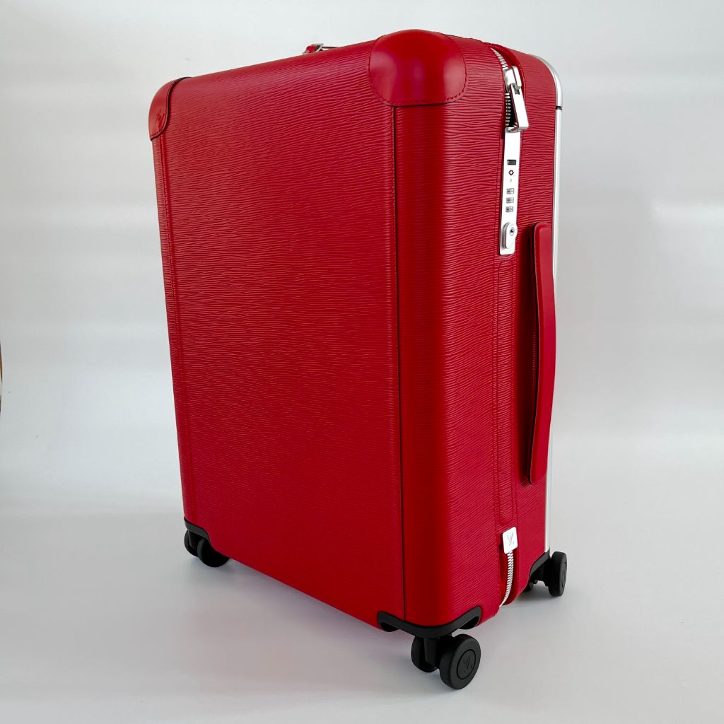 Louis Vuitton Horizon 55 Red Epi Leather Trolley Suitcase BOPF