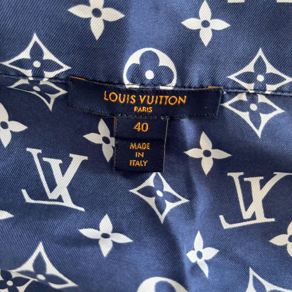 Louis Vuitton Pyjama Blue Escale Blouse - BOPF