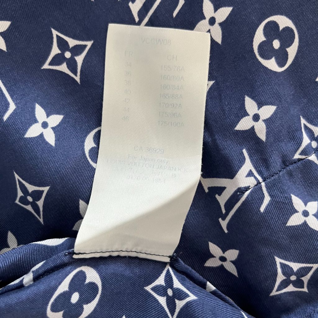 Lv Escale Pyjama Shirt In Blue