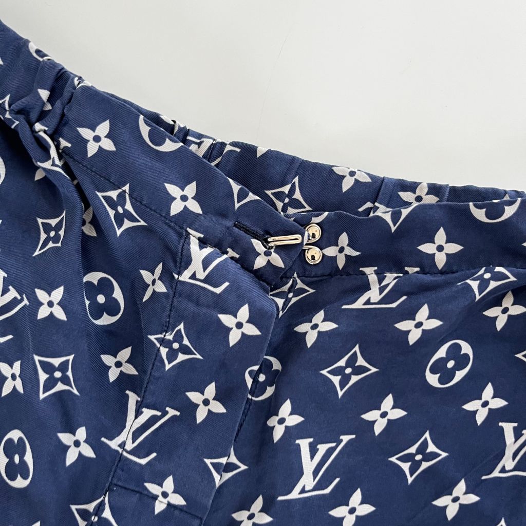 Louis Vuitton Pyjama Blue Escale Shorts - BOPF