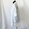 Louis Vuitton White Button Down Eyelet Blouse - BOPF | Business of Preloved Fashion
