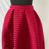 Maje Jam Pleated Open-knit Skirt - BOPF | Business of Preloved Fashion