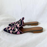 Malone Souliers Printed Pointed Toe Mules, 36.5 - BOPF | Business of Preloved Fashion