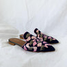 Malone Souliers Printed Pointed Toe Mules, 36.5 - BOPF | Business of Preloved Fashion