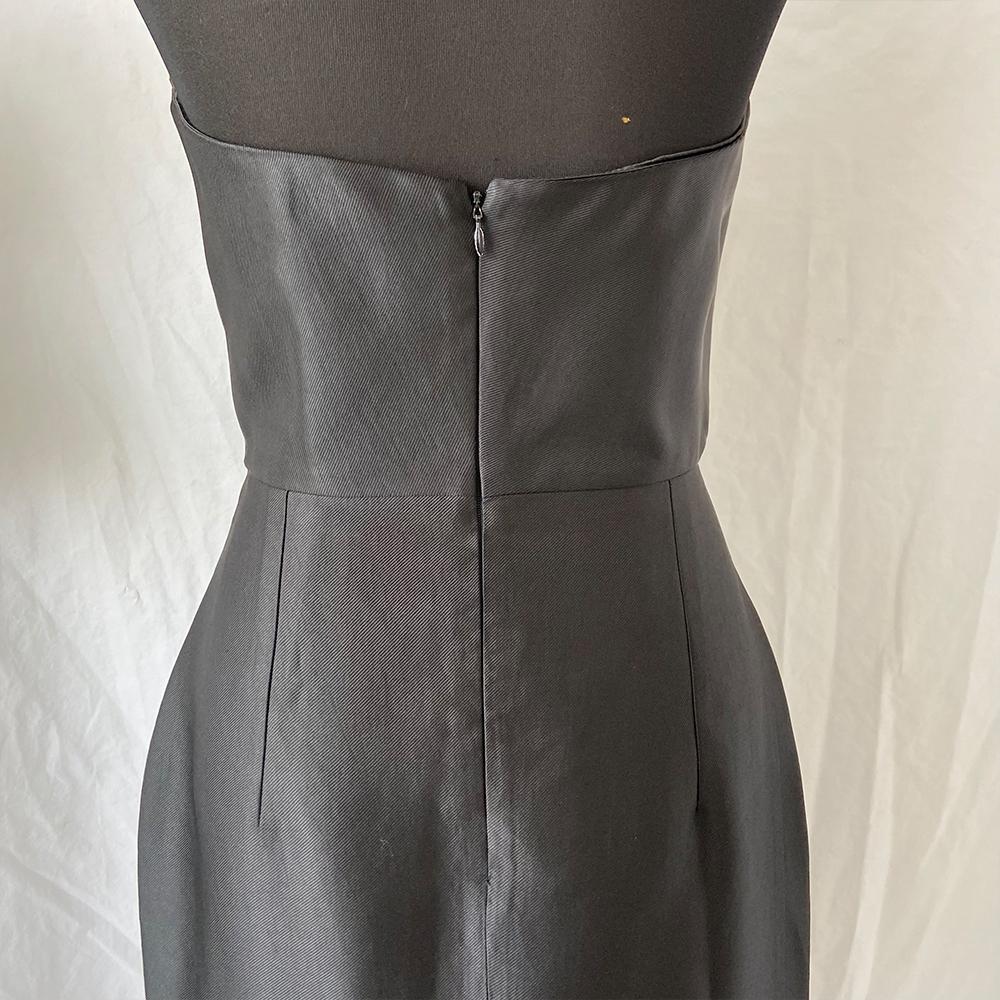 Martin Grant black tube dress with belt - BOPF | Business of Preloved Fashion