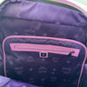 MCM Visetos Large Sprinkle Stud Stark Backpack Purple - BOPF | Business of Preloved Fashion